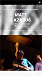 Mobile Screenshot of mattlazarus.com